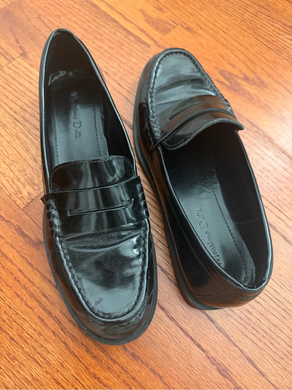Massimo Dutti Black Loafer